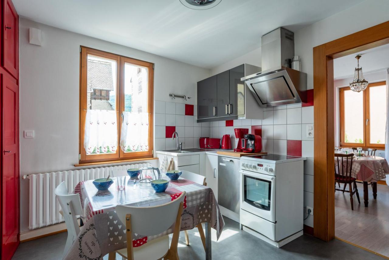 Gite Au Coeur Du Vieux Kaysersberg - Parking Prive & Wifi Exterior foto