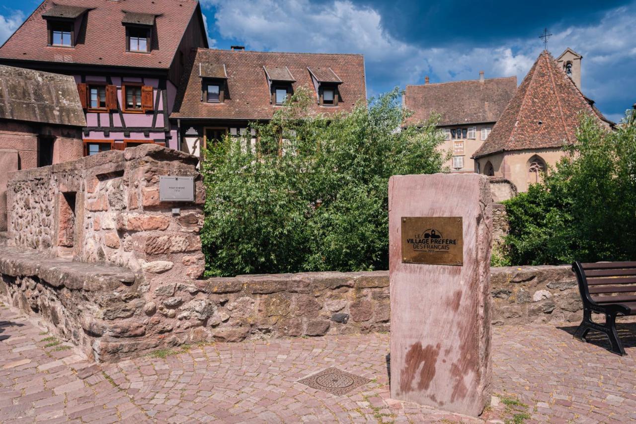 Gite Au Coeur Du Vieux Kaysersberg - Parking Prive & Wifi Exterior foto